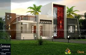 Single Floor Villa Modern Home Design