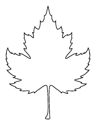 Printable Leaf Pattern
