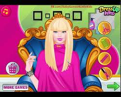 We have games where you have to. Barbie Hairstyles Games For Girls Barbie Prom Haircuts Youtube