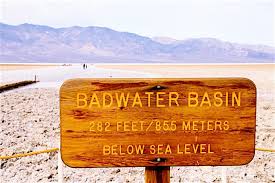 badwater basin the lowest point in
