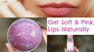 get soft and pink lips naturally 100