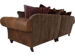 Carnegie 4 Seater Leather Fabric