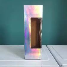 skinny tumbler holographic gift box