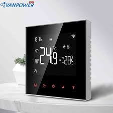 tuya smart thermostat lcd display for