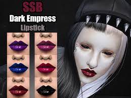 the sims resource dark empress lipstick