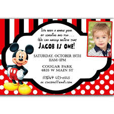 Download Now Mickey Mouse Birthday Invitations Ideas Bagvania