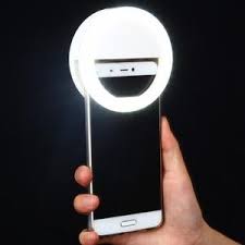 Selfie Light Led Ring Makeup Phone Clip Paw Dream