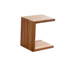 Two C Side Table Made Of Teak Wood