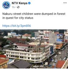 .a city, making nakuru the fourth city in kenya and the first in the rift valley region. Facebook