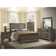 mb127 distressed gray queen bedroom set
