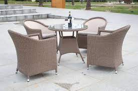 Patio Table 6 Seater Outdoor Dining Set