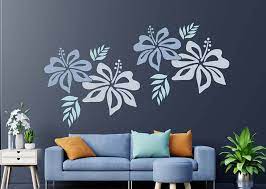 Leaf Large Wall Stencil Design For Home
