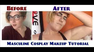 masculine cosplay makeup tutorial you