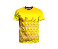Dripping Honeycomb T Shirt Trippy Bho Honey Comb All Over Print T Shirt Psychedelic Drug Rug Music Festival Tee Shirt Weed Tee Shirt