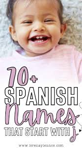 70 spanish names that start with j