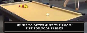Reference line c for a standard 58 cue. Guide To Determine The Room Size For Pool Tables