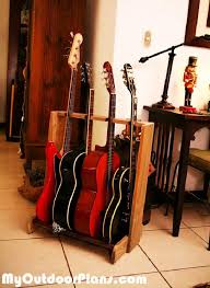 25 Free Diy Guitar Stand Plans To Make