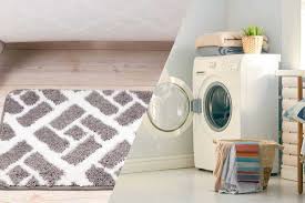 can you wash bath mats and rugs