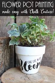 flower pot painting made easy the