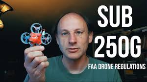 faa regulations for drones under 250
