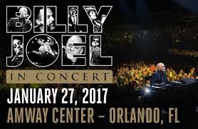Billy Joel In Concert Amway Center Orlando January 27 2017