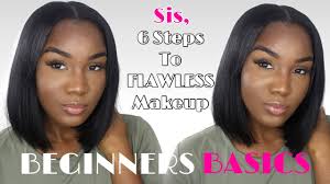 black women beginners natural makeup
