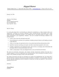 cover letter sles templates