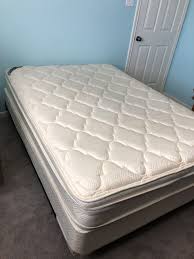 mattress box spring and bed rails for