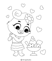 Free magic coloring coloring page to download : Free Printable Ice Cream Coloring Pages For Kids