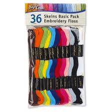 J P Coats Cotton Embroidery Floss Value Pack 1 Each