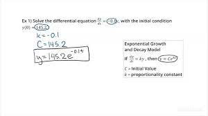 Involving Exponential Decay