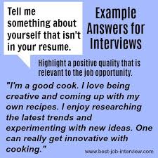 exle answers for interviews tell