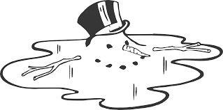 Image result for melting snowman