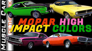 mopar high impact colors the