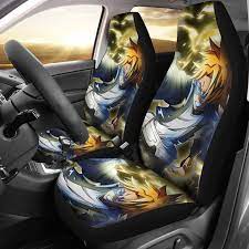 Denki Kaminari Car Seat Covers My Hero