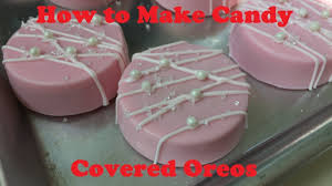 chocolate candy covered oreos