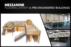 mezzanine floor system in pre