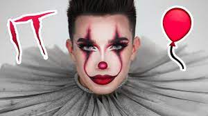 it pennywise glam halloween makeup