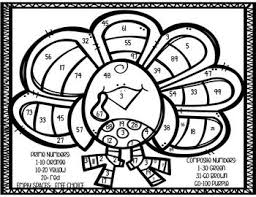 Thanksgiving Turkey Prime And Composite Number Coloring