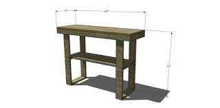 Build A Velloso Console Table