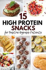 healthy high protein snacks the