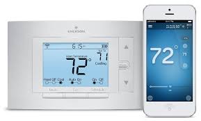 To unlock the emerson thermostat, press the menu key on the thermostat. Emerson Sensi Review A Great Wifi Thermostat At An Affordable Price Smart Thermostat Guide