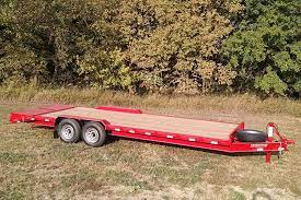 full width lowboy trailer landoll