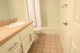 replacing the tile vanity top on a