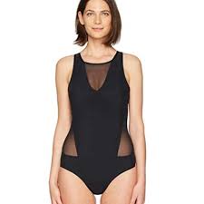 Nwt Jantzen Mesh Tummy Control Swimsuit 8 Nwt