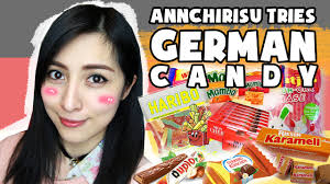 British Asian Girl Tries German Sweets Candies Annchirisu