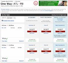 Delta Warns You Prior To Purchase Of Basic Economy Fare