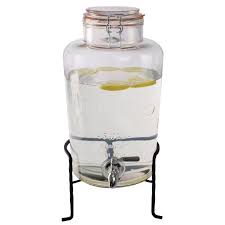 Buy Glass Water Dispenser With Stand