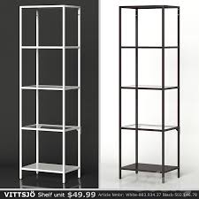 Ikea Vittsjo Shelf Unit Narrow Rack