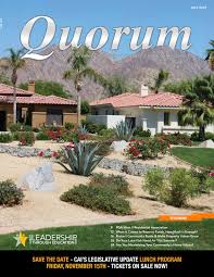 Quorum July 2019 By Cai Coachella Valley Chapter Issuu